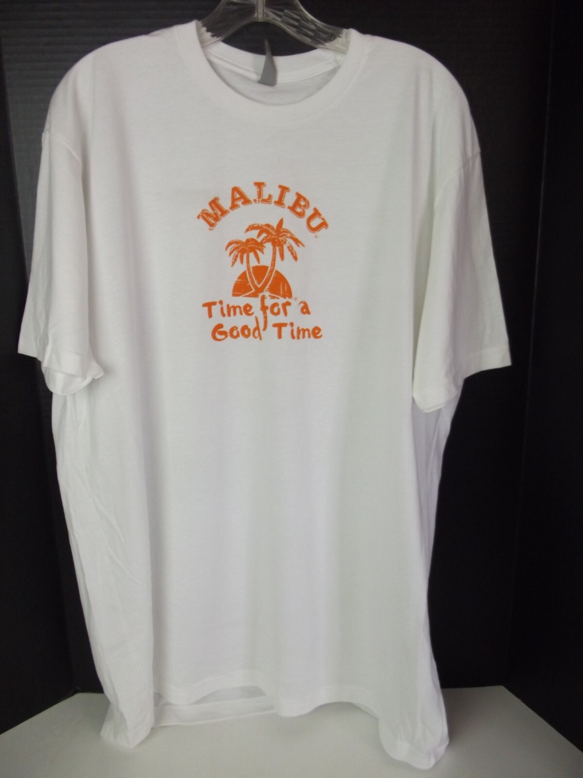 Malibu Rum Pina Colada Next Level T Shirt UNISEX Sz XL Mixed Drinks White