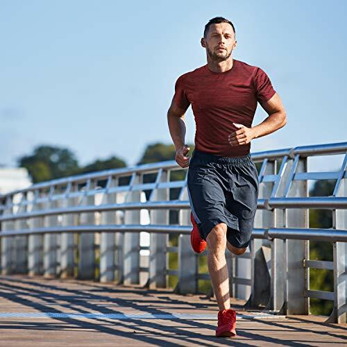 Men’s Dry-Fit Active Athletic Crew Neck T Shirts Running Workout