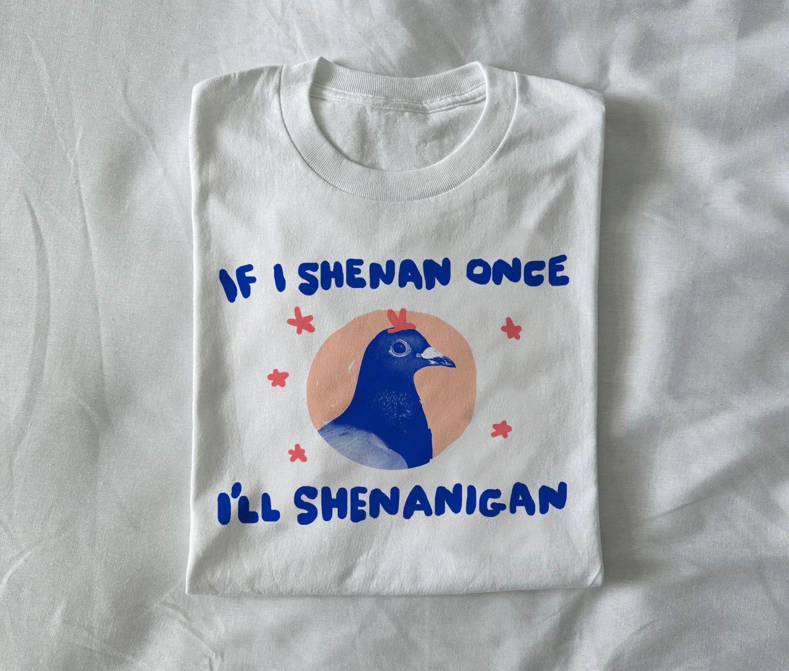 If I Shenan Once I’ll Shenanigan Unisex Shirt, Pigeon Shirt, Animal T-Shirt