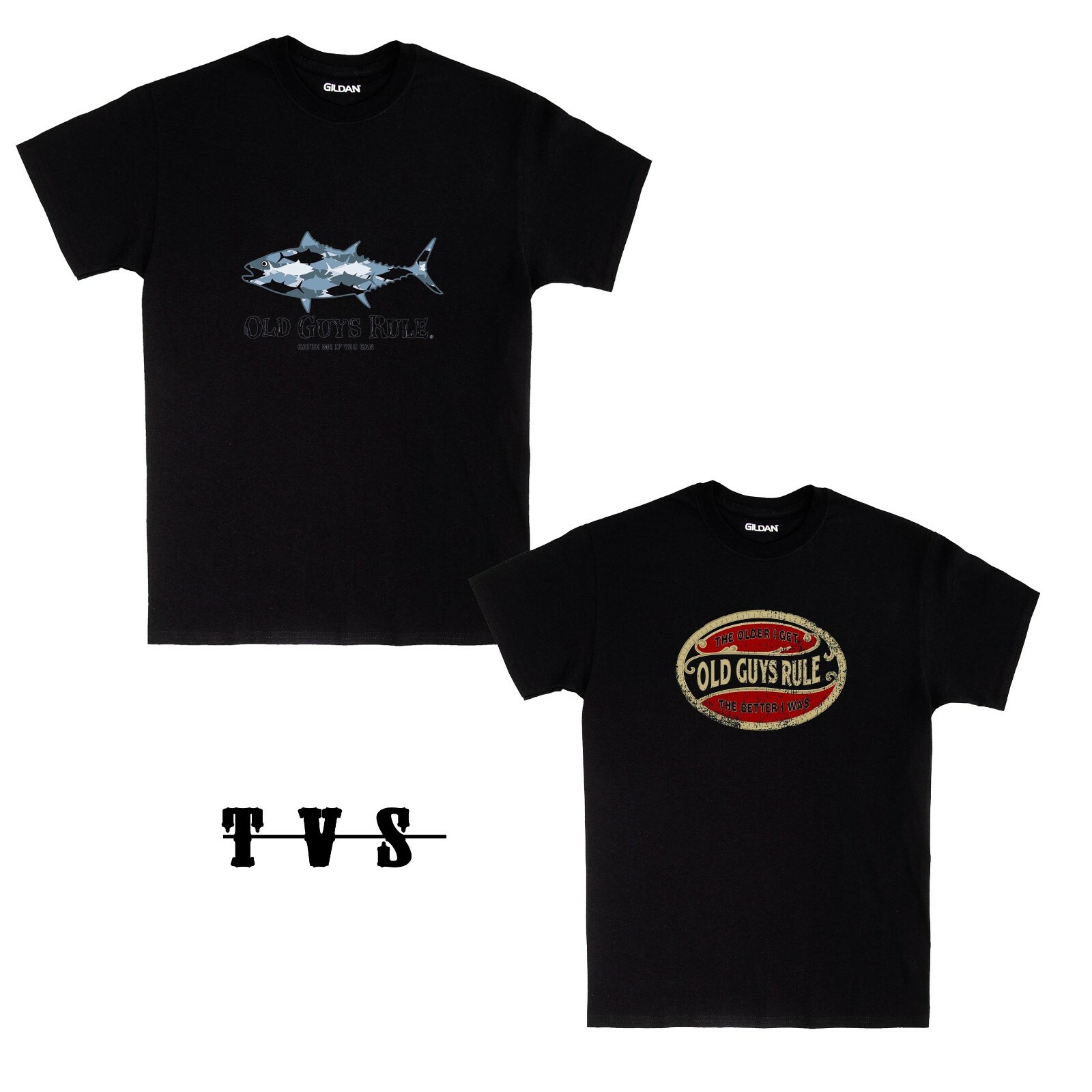 New Old Guys Rule Mens Black Color Tshirt Sizes S – 5XL