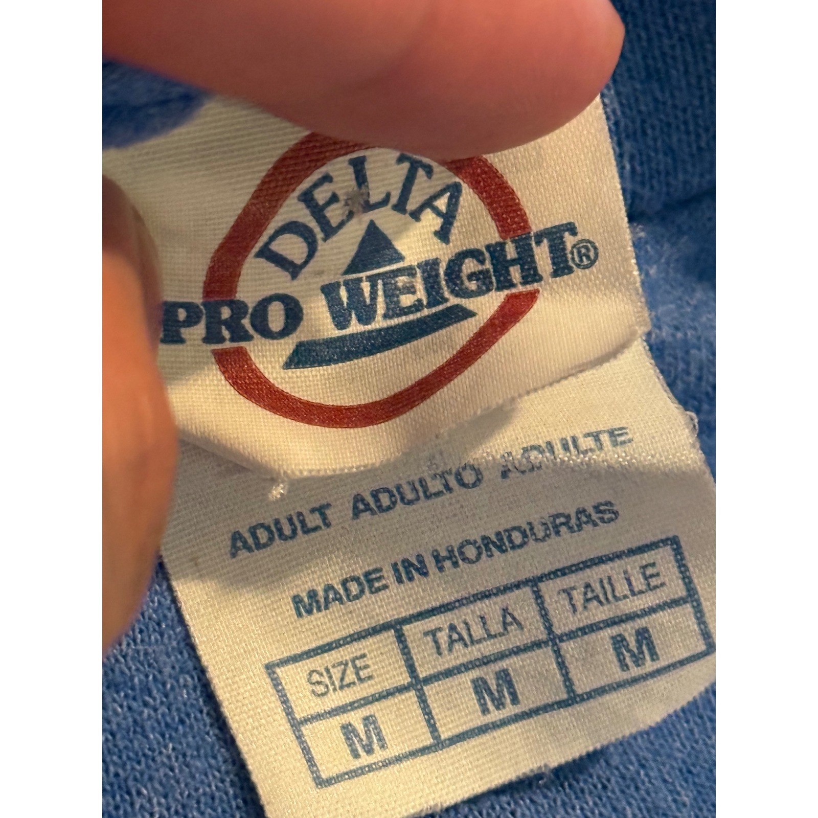 Delta Pro Weight Fort Cody North Platte Nebraska Buffalo Bill Blue T-Shirt Men M