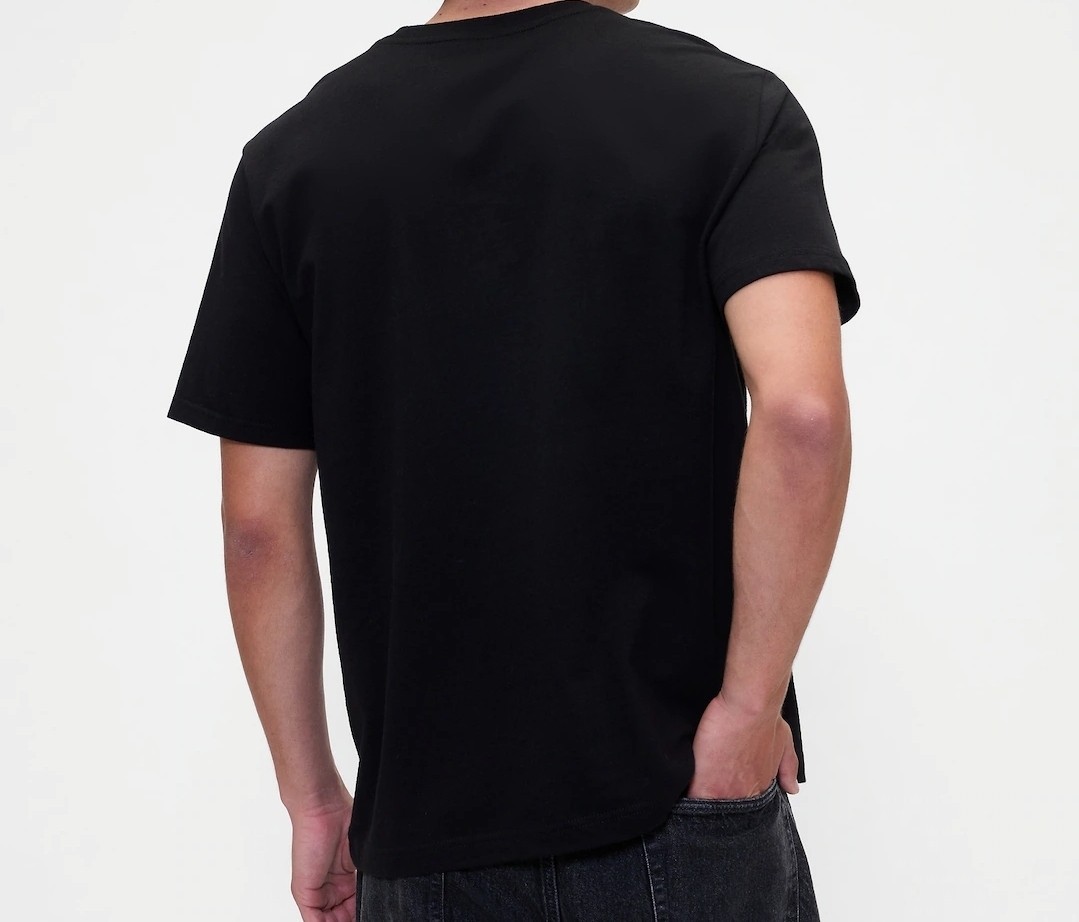 New Oasis Definitely Maybe Mens Medium Black Cotton Alt Rock Front And Back Tee