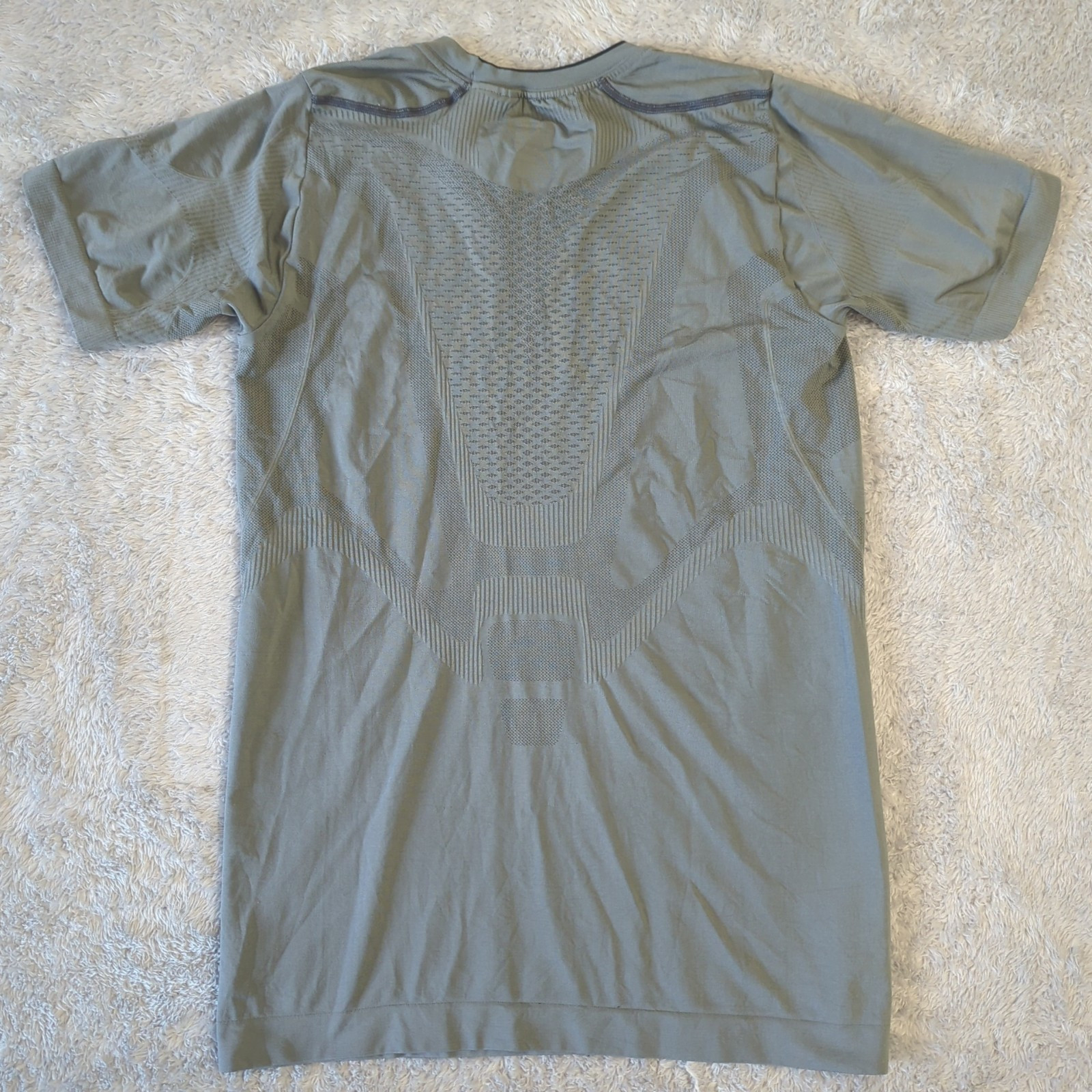 Nike Pro Tight Compression Shirt Gray NikeFIT Athletic Men’s XXL 2XL