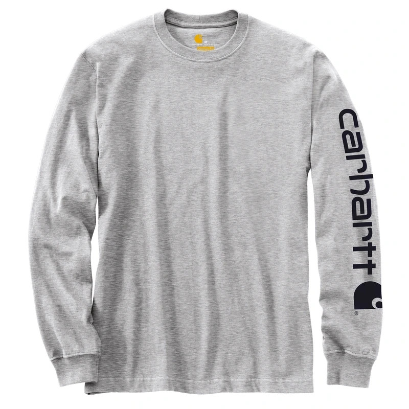 Carhartt K231 Heavyweight Loose Long Sleeve Logo T-Shirt