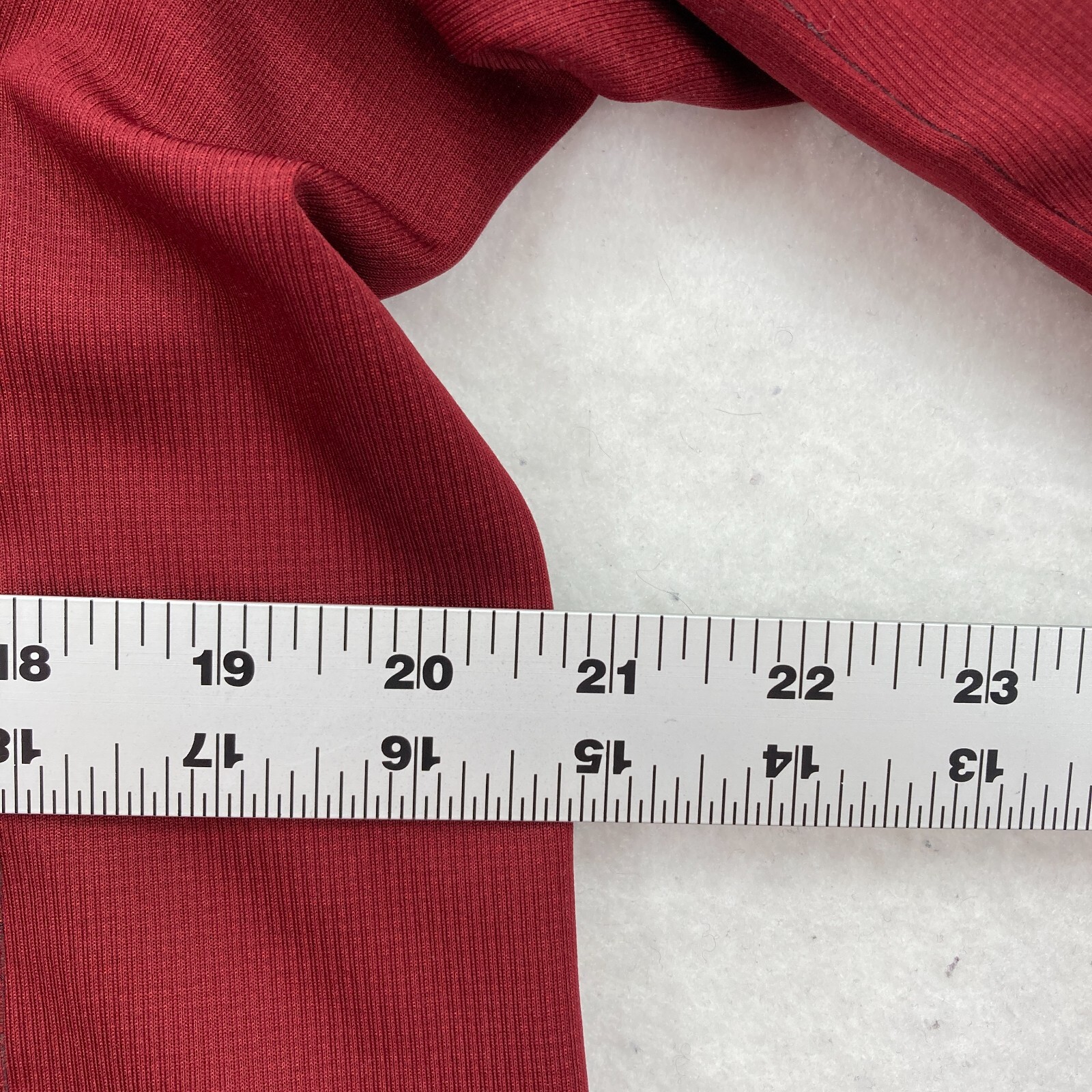 REI Screeline Half-Zip Long-Sleeve T-Shirt Mens Large Red Outdoors Hiking Travel