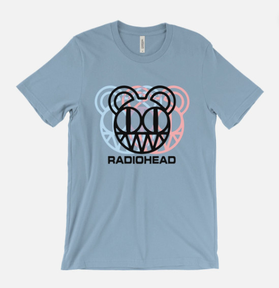 90s Electronic Rock Band T-Shirt – Ok Computer – Creep The Bends No Suprises