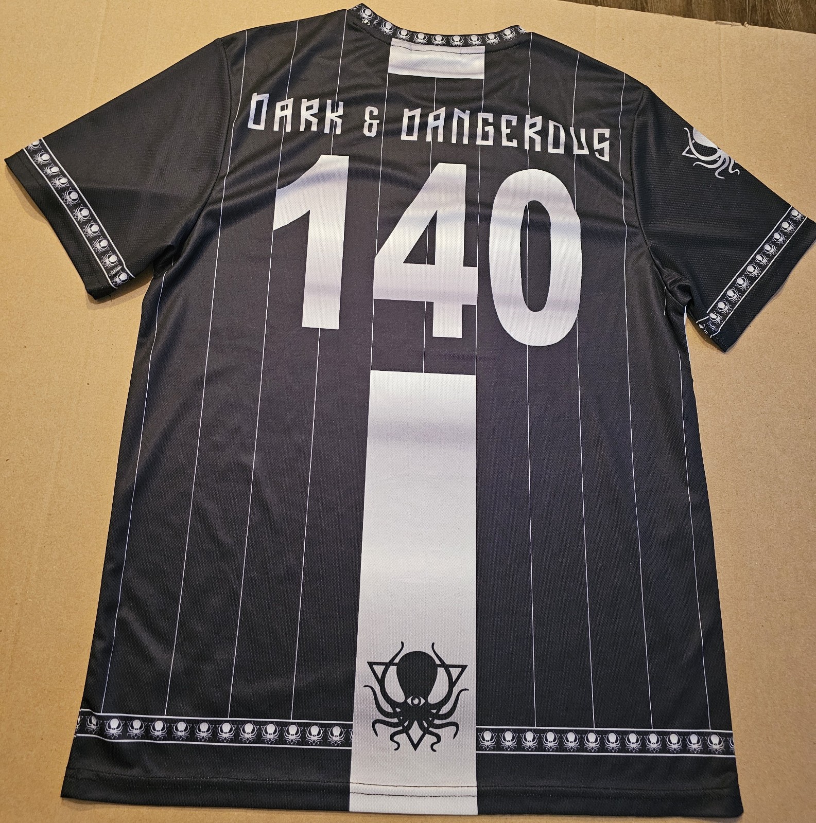 Deep Dark And Dangerous Deep Jersey Truth 2023 Size M Black/ White