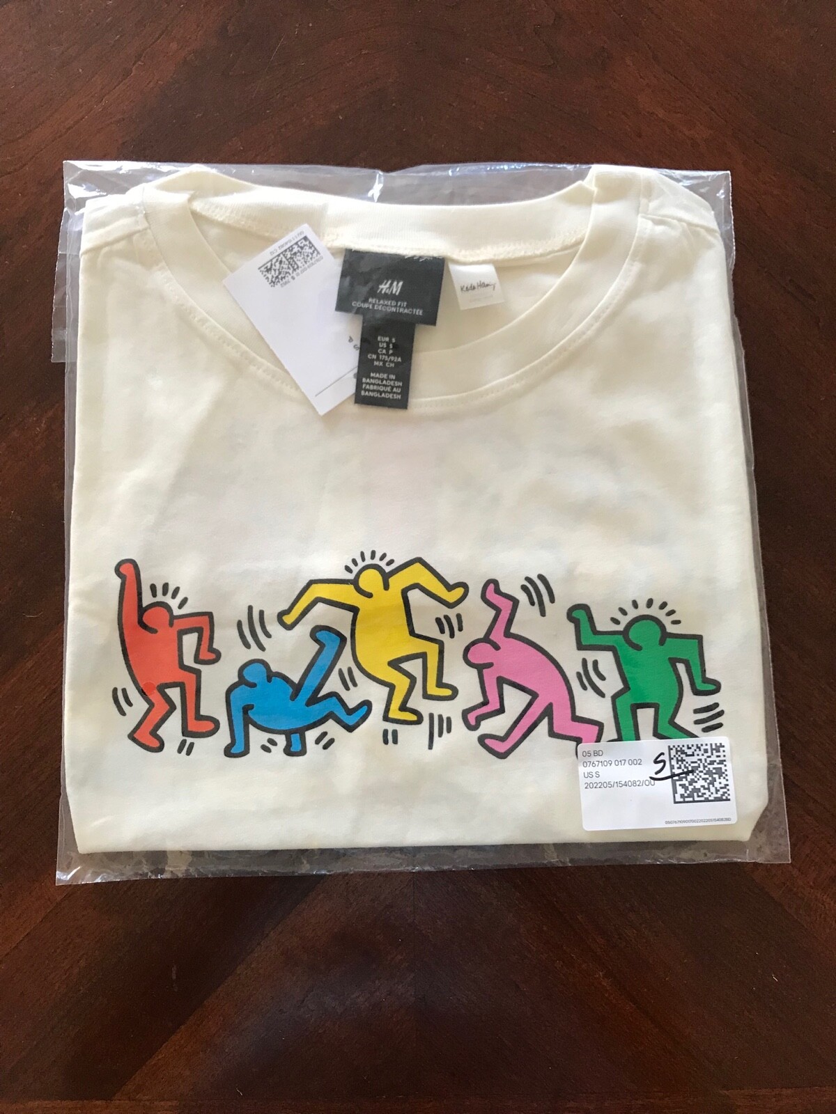 KEITH HARING Licensed Muscle Shirt NEW S, M, L, XL, XXL PRINT ON BOTH SIDES NWT