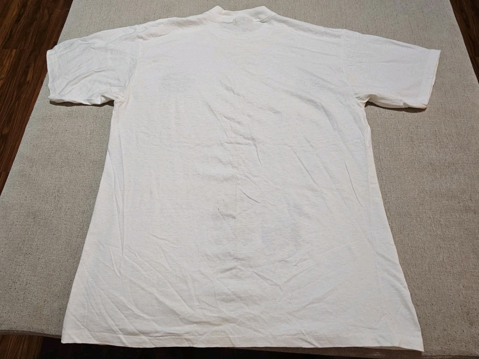 Vintage Polar Bear Face Nature T Shirt S. Young Polar Graphics Oneita USA L