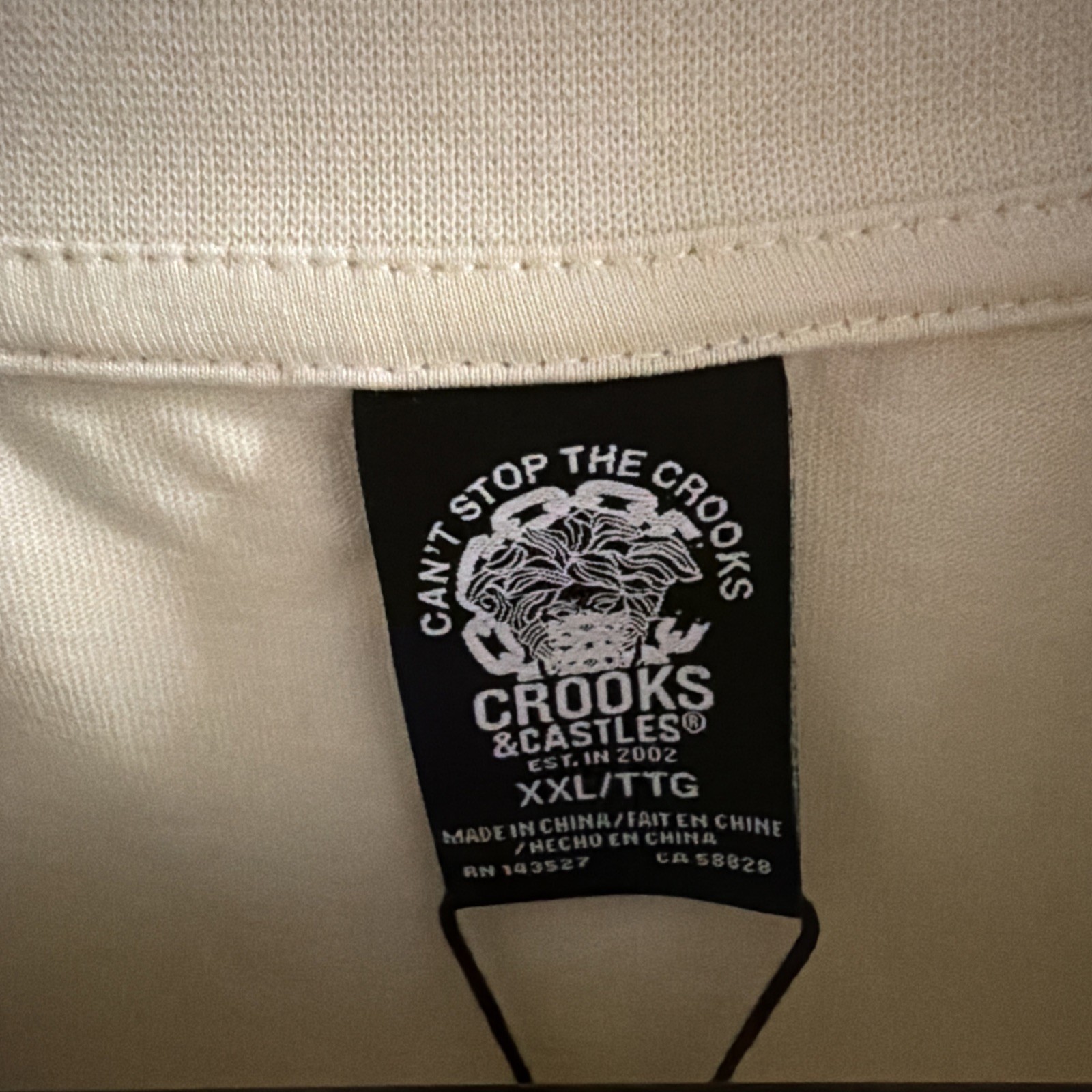 Crooks & Castles T-Shirt Men’s Sz XXL Family Loyalty Respect Virgin Mary Tee