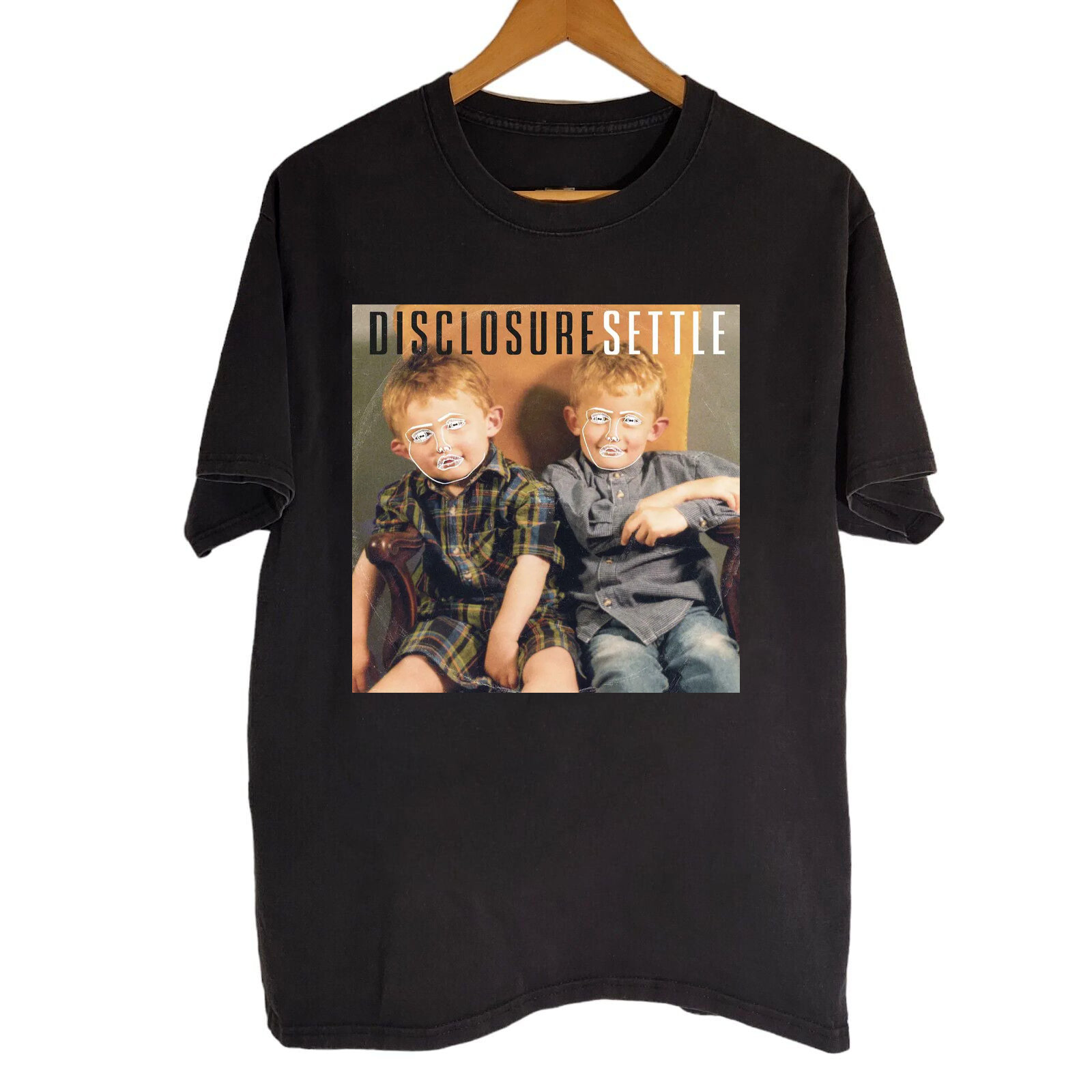 Settle (album) – Disclosure Band Black Cotton Shirt S-5XL L94
