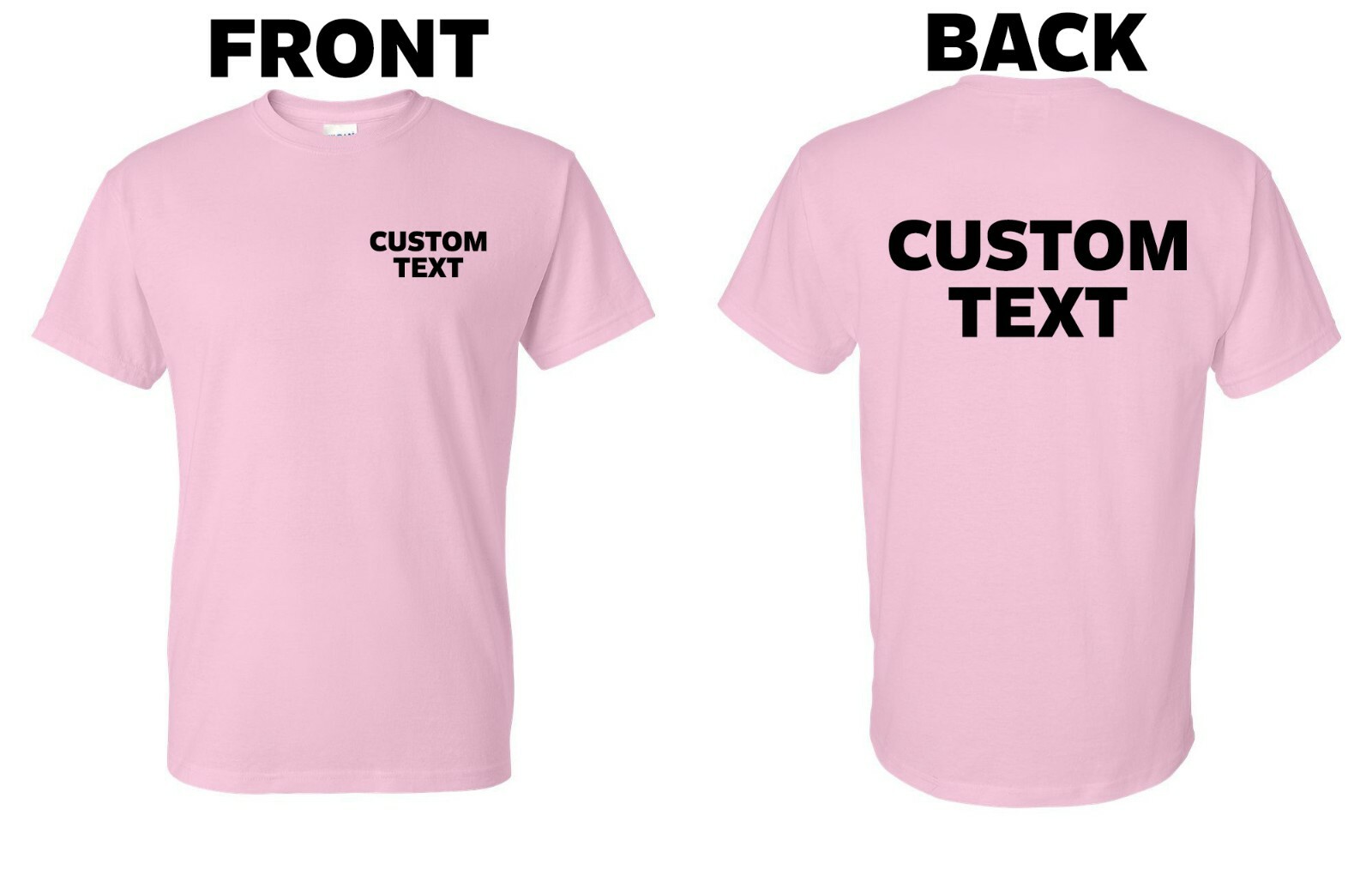 Custom T-Shirt, Personalized, Add Your Own Text