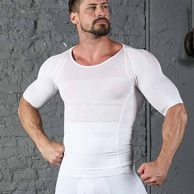 Men Tummy Control Compression Vest Belly Slimmer Tank Top Underwear UnderShirts