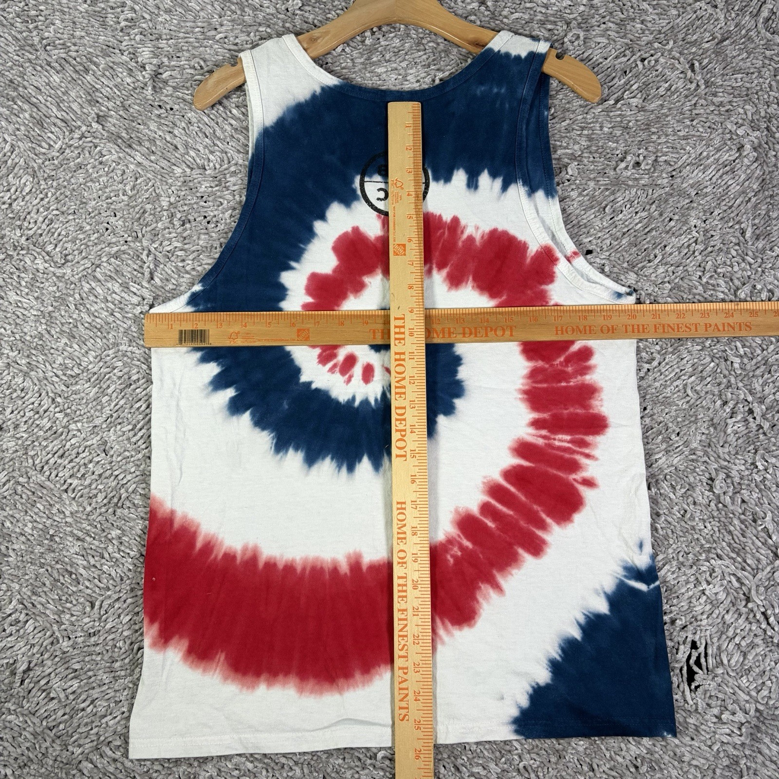 Black Rifle Coffee Company Tank Top Mens Medium Tie Dye Beach Summer Military