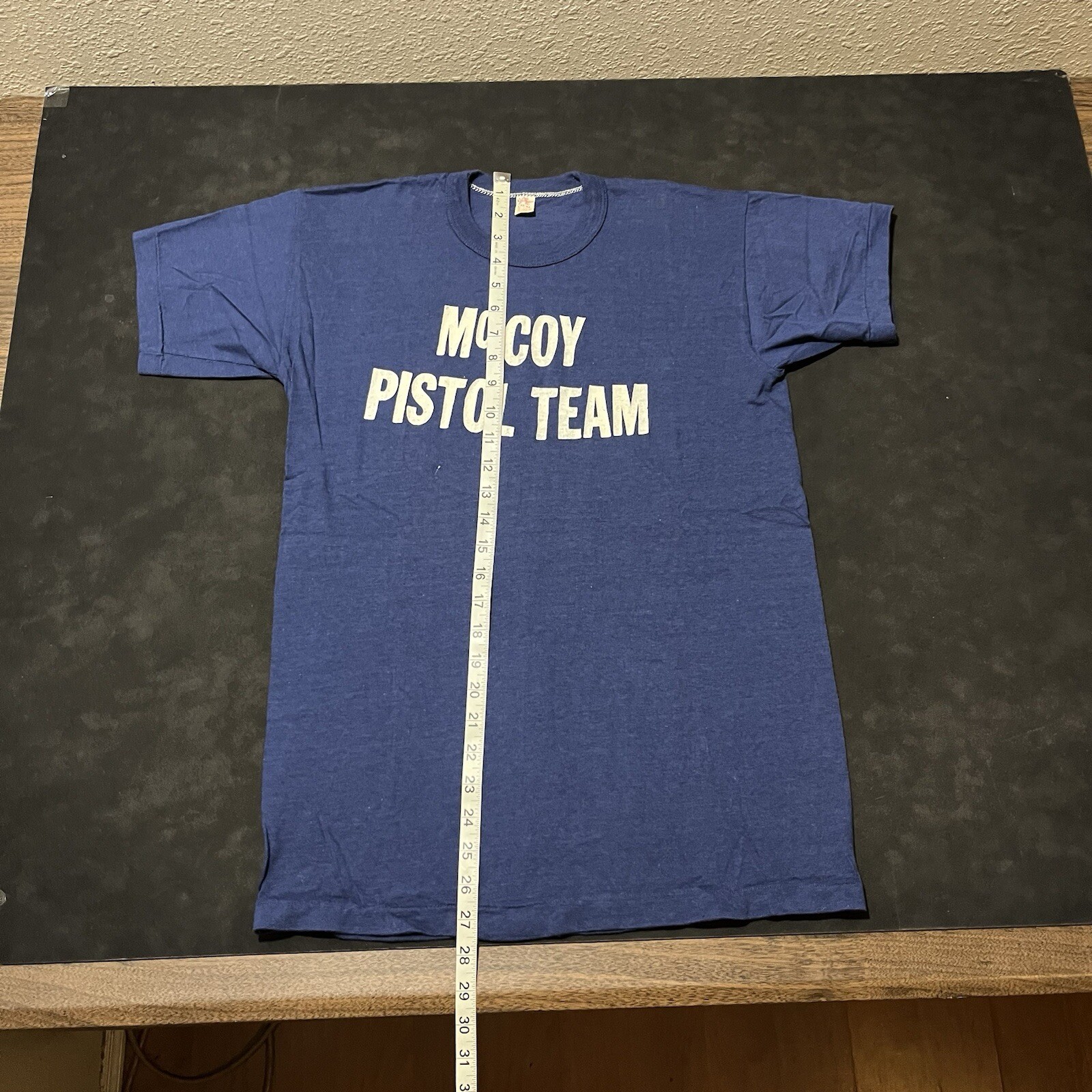 Russell Southern Co 1950s Shirt Vintage Cotton 1960s Jersey McCoy Pistol Team