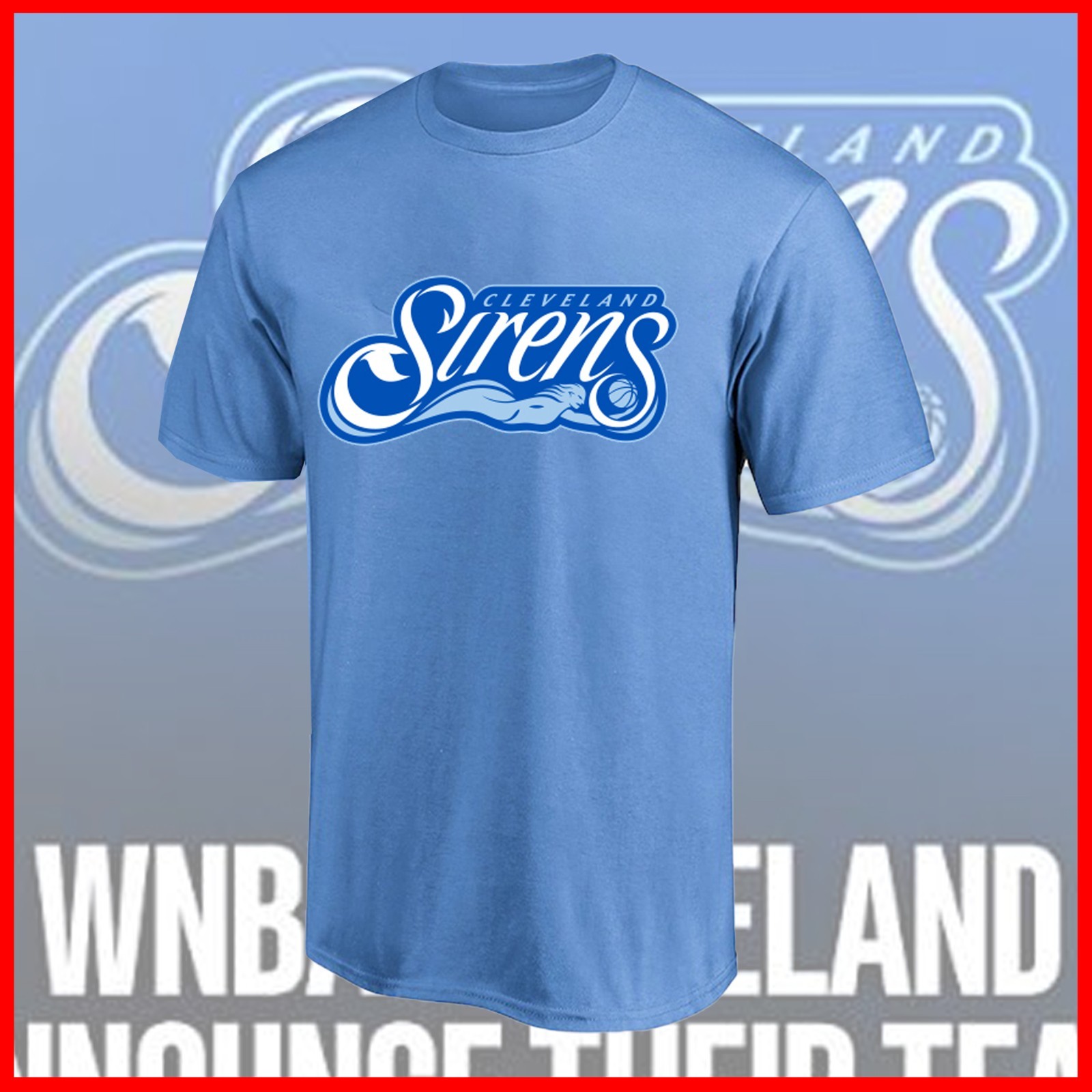 🔥 HOT NEW 2026 Welcome Cleveland Sirens shirt New Basketball Team All Size
