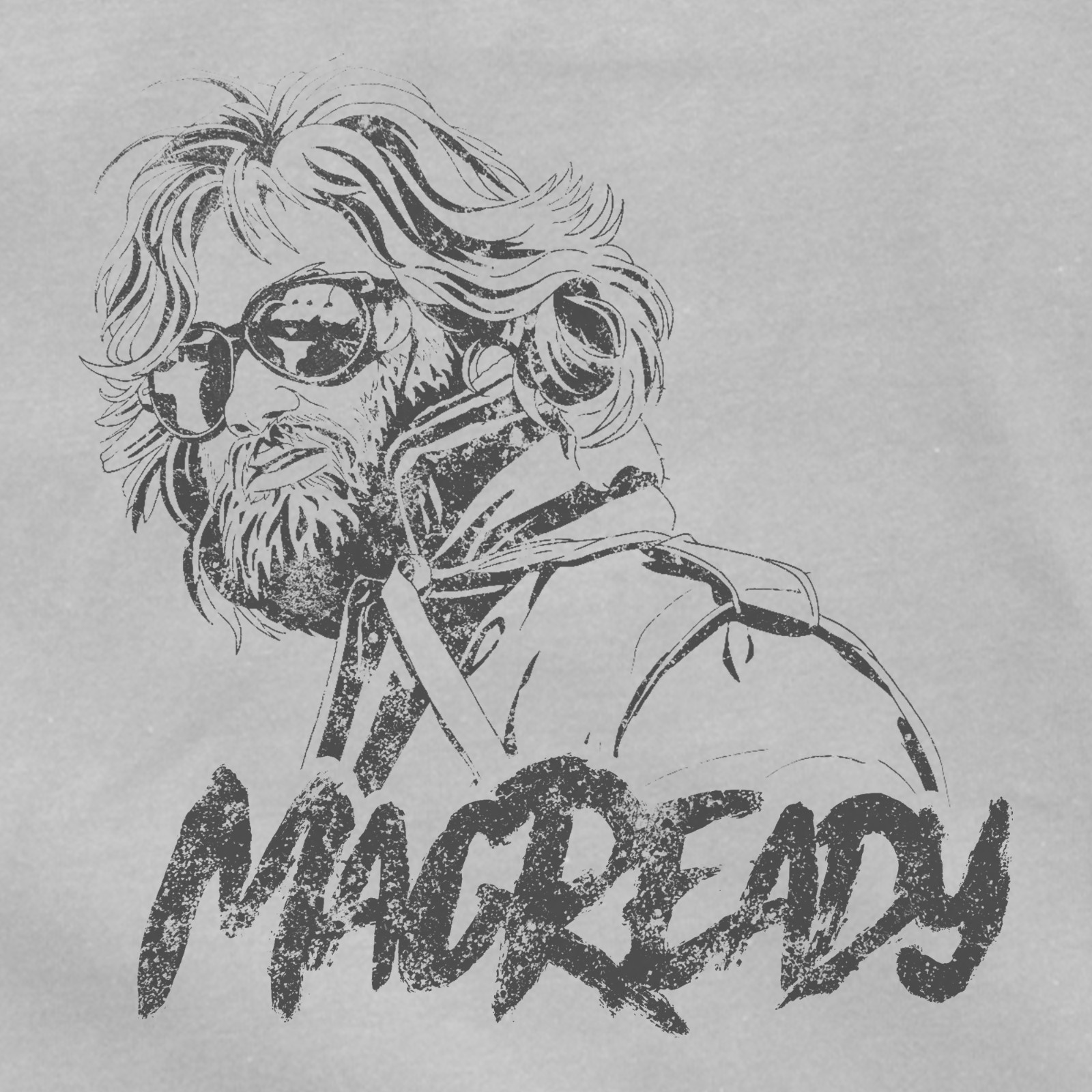 R.J. MacReady The Thing John Carpenter Kurt Russell 80s Horror Movie Tee T Shirt