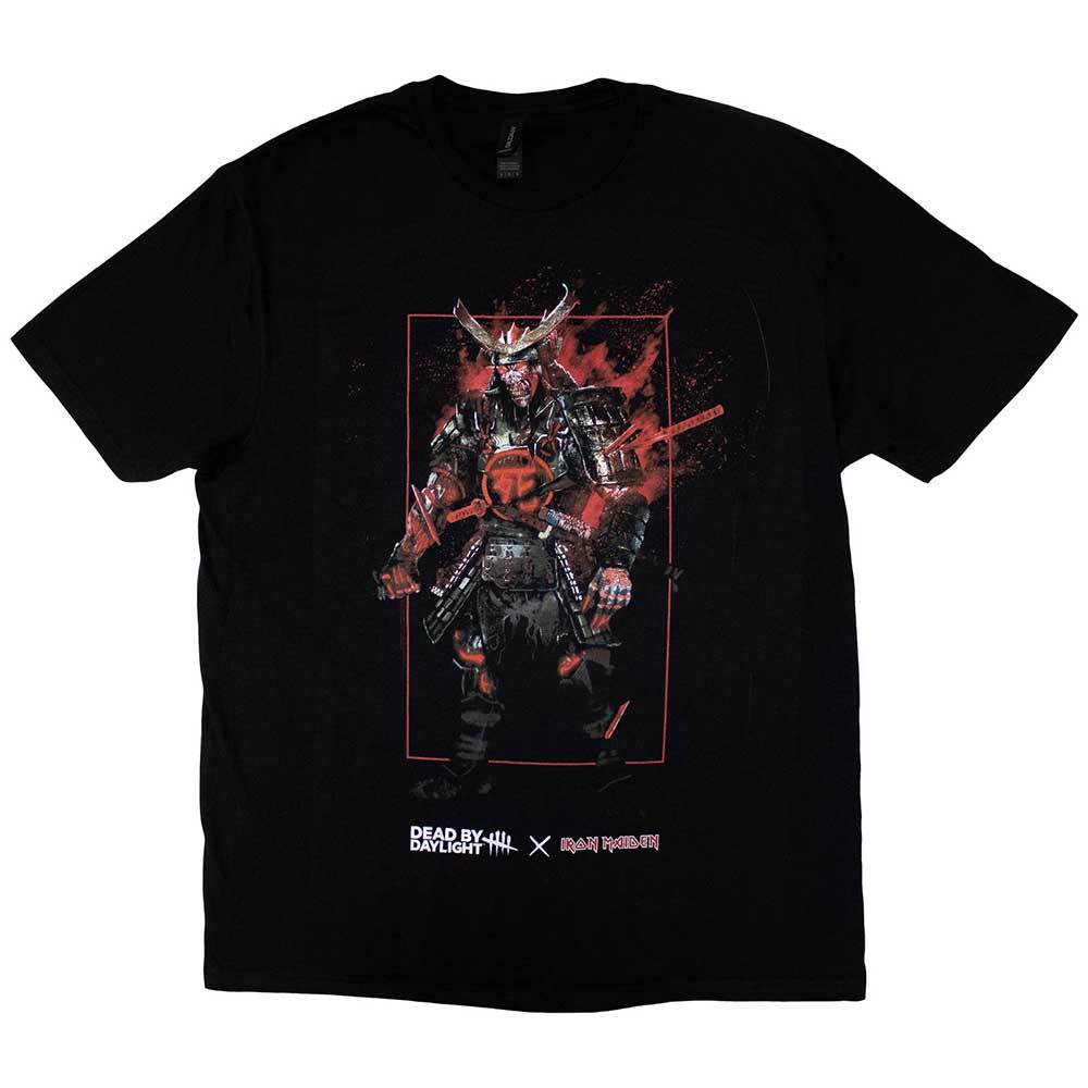 Iron Maiden Dead By Daylight Oni Eddie T-Shirt Black New