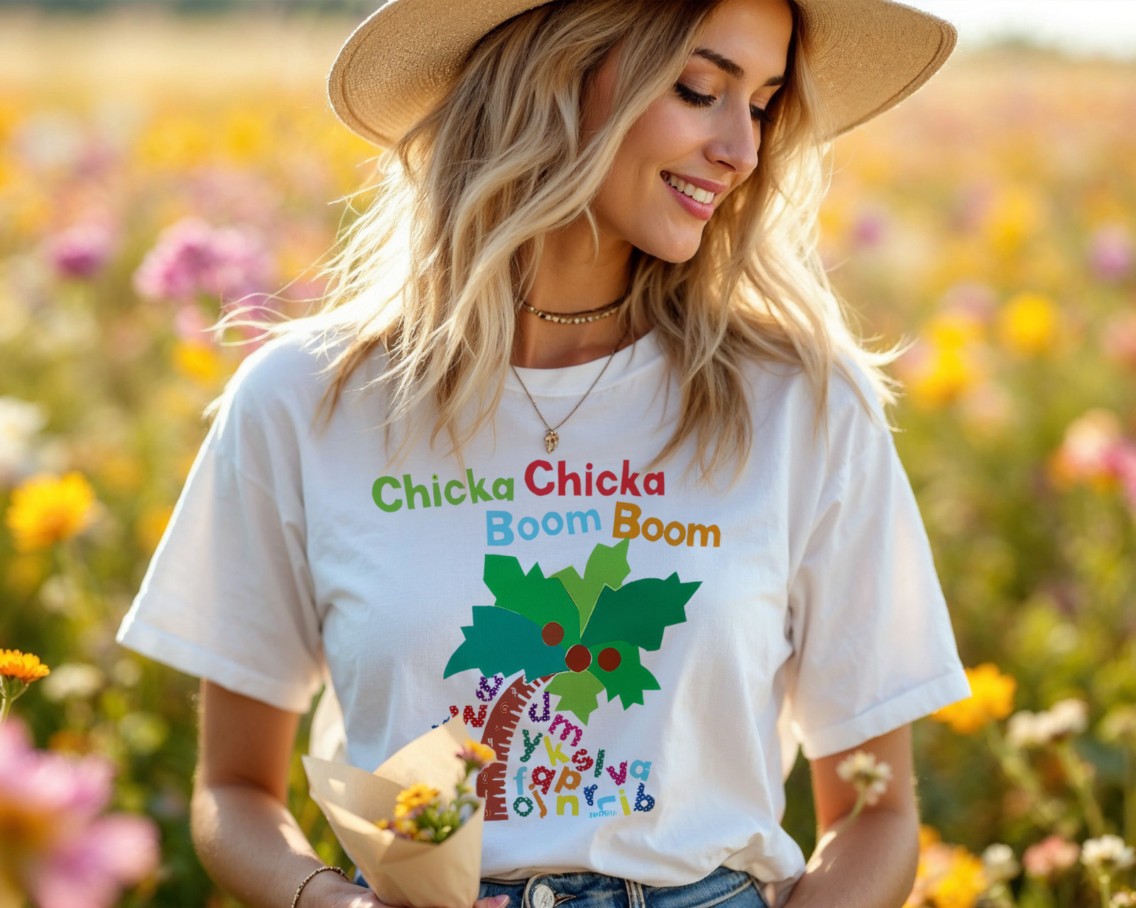Chicka Chicka Boom Boom Shirt – Cute Alphabet Tree Teacher T-Shirt A458