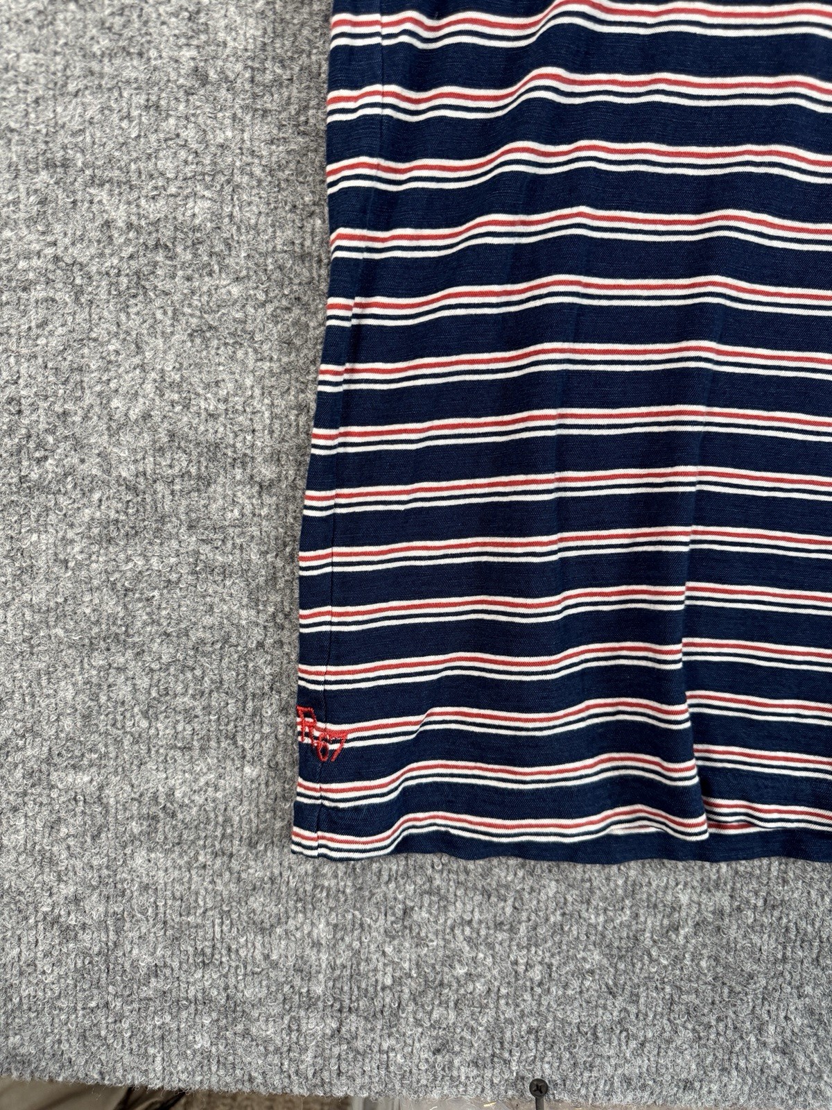 Polo Ralph Lauren Striped Pocket T Shirt Sz 2XL 90s Y2K Preppy Classic Vintage