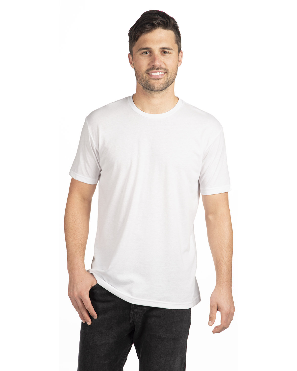 2 Pack Of Next Level Apparel Men’s Sueded Crew – 6410