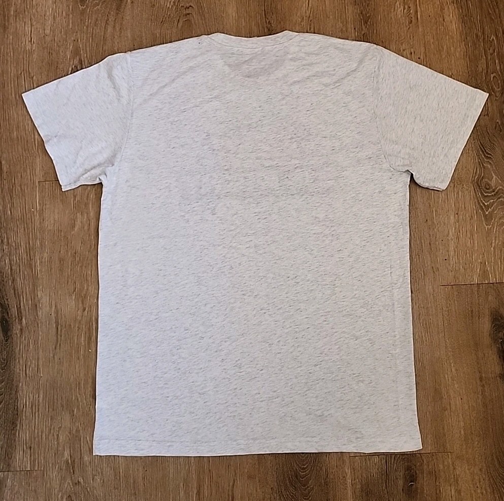 Topps Rip Night Men’s White New Print Short Sleeve T-Shirt Large L Homage