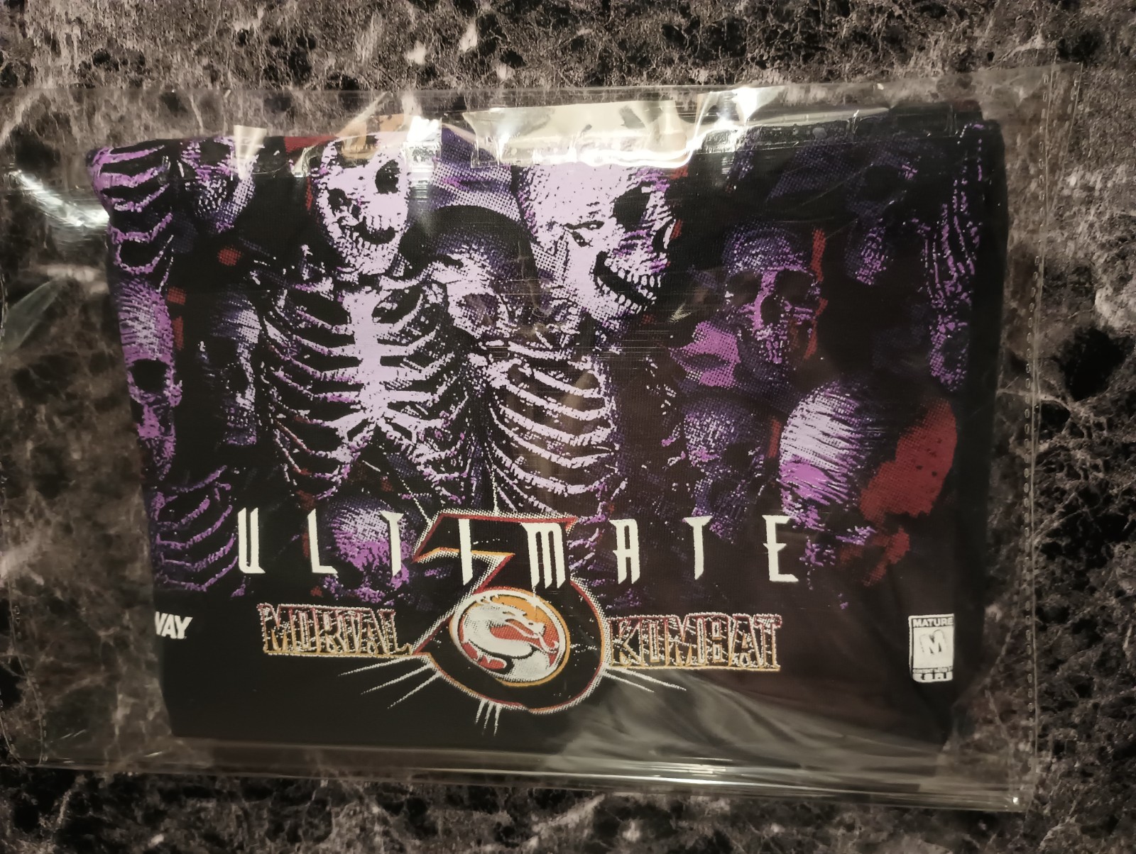 Graveyard Goods Large Tee Mortal Kombat Ultimate MKIII 72 Hrs Release Never Worn