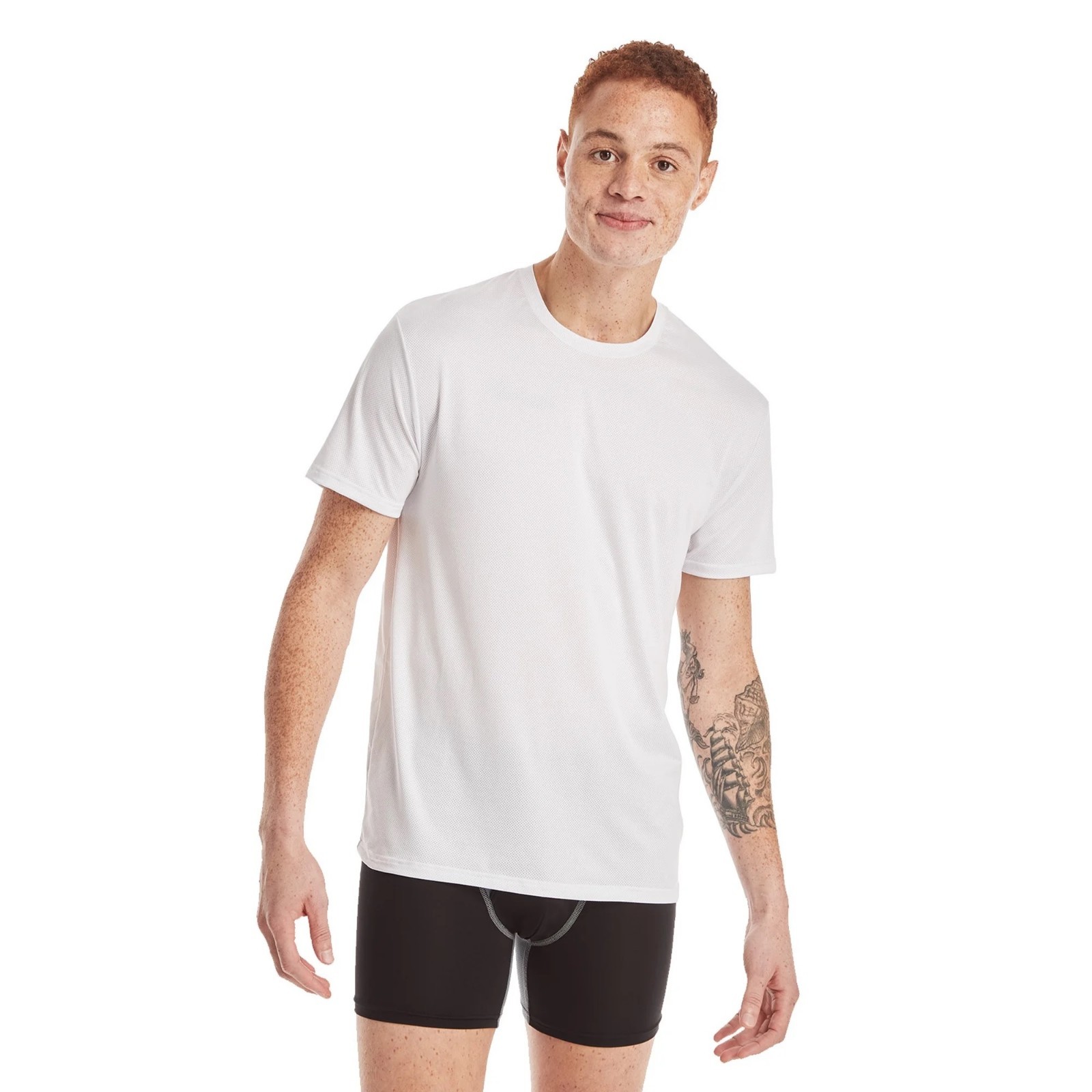 Hanes Men’s X-Temp® All Day Breathable Mesh Crewneck Undershirts 3-Pack SM-XL