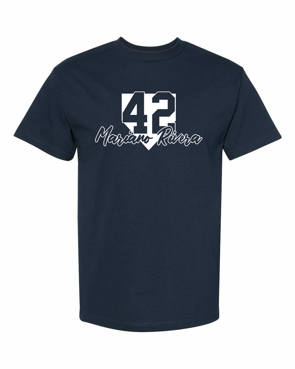 NEW YORK Name And Number Mariano Rivera #42 Unisex T-shirt S-XL FREE S&H!
