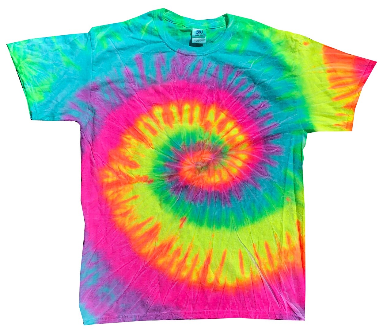 Colortone Tie Dye TD950 Adult Pigment Dyed Stylish T-Shirt