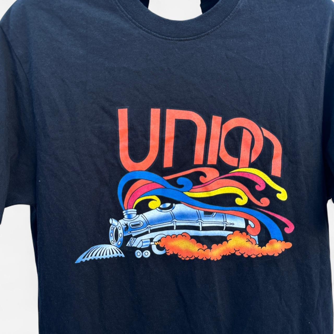 Union Los Angeles T Shirt Men Extra Large Black Soul Train 30th Streetwear XL