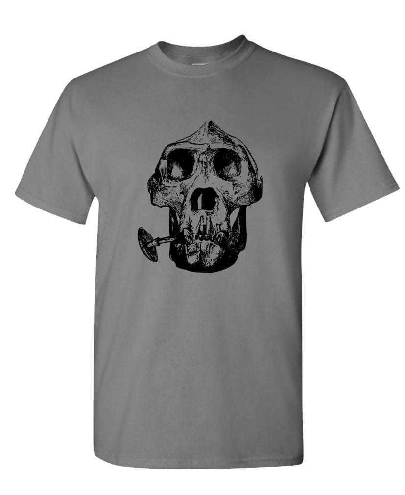 STONED APE SKULL – Unisex Cotton T-Shirt Tee Shirt
