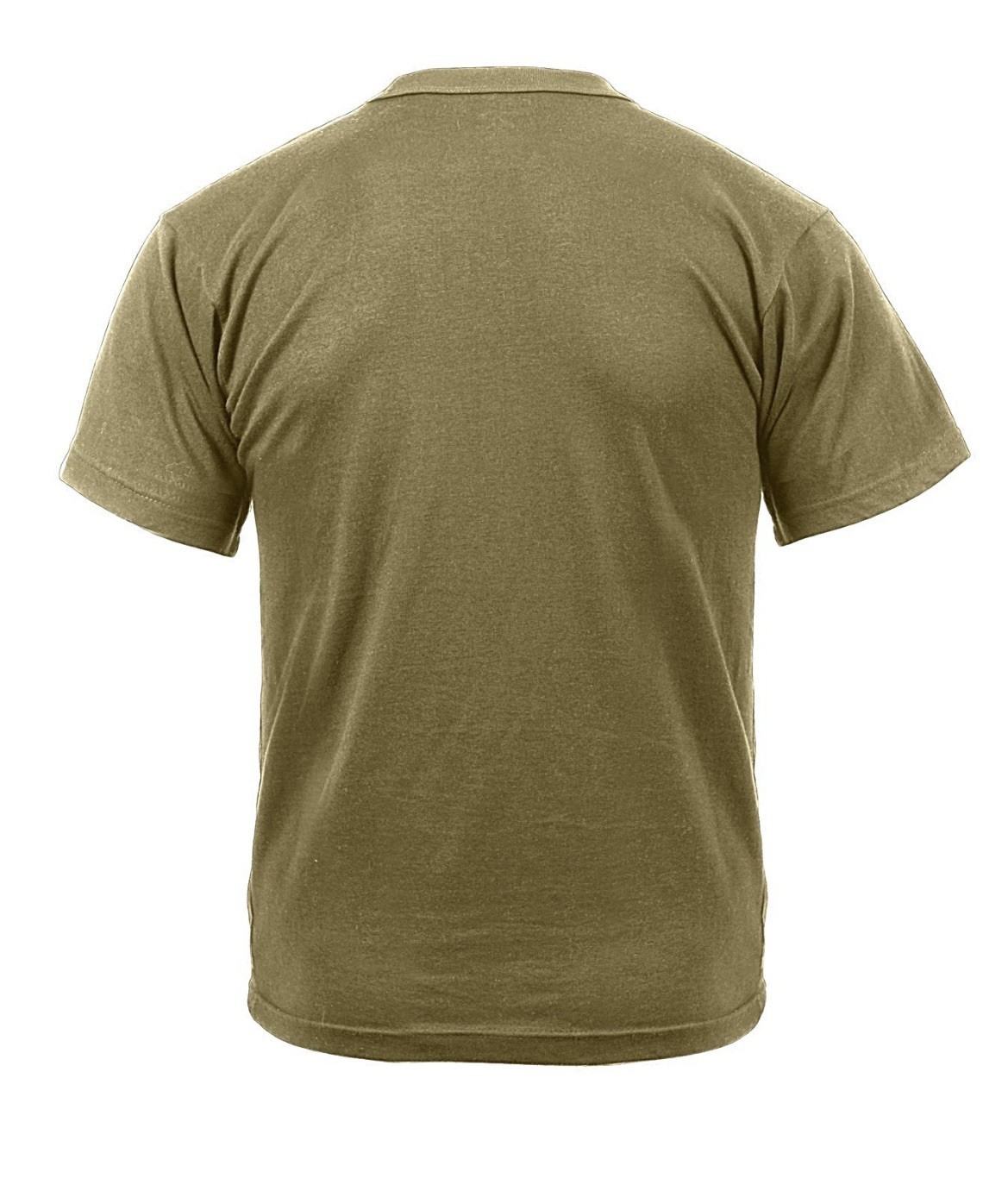 3 PACK -Coyote Brown Official AR 670-1 US Army Compliant Solid Military T-Shirts