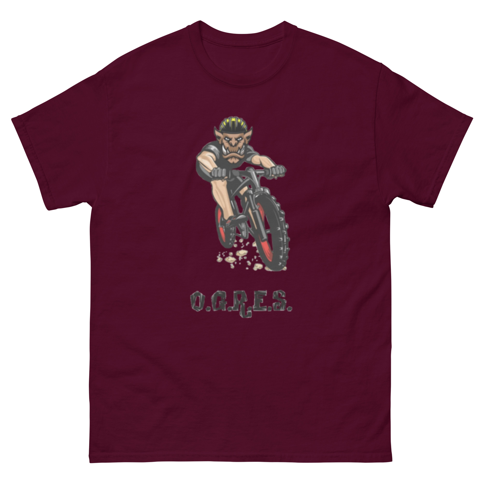 OGRES Old Guys Ride Everything Slower T=shirt Men’s Classic