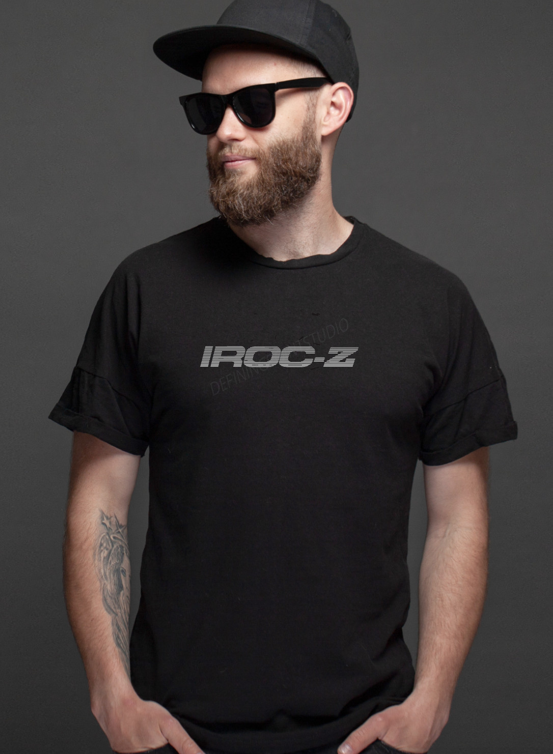 IROC Z Camaro Vintage Logo Shirt | IROC-Z Chevy SS 3rd Gen Firebird Retro Z28