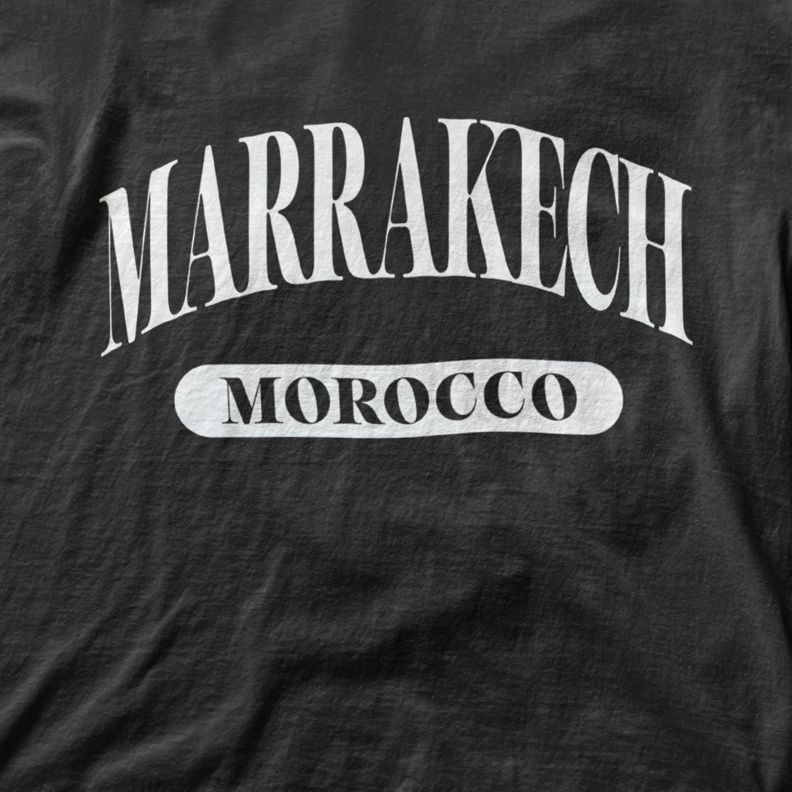 Marrakech Morocco retro vacation souvenir classic tee desert city