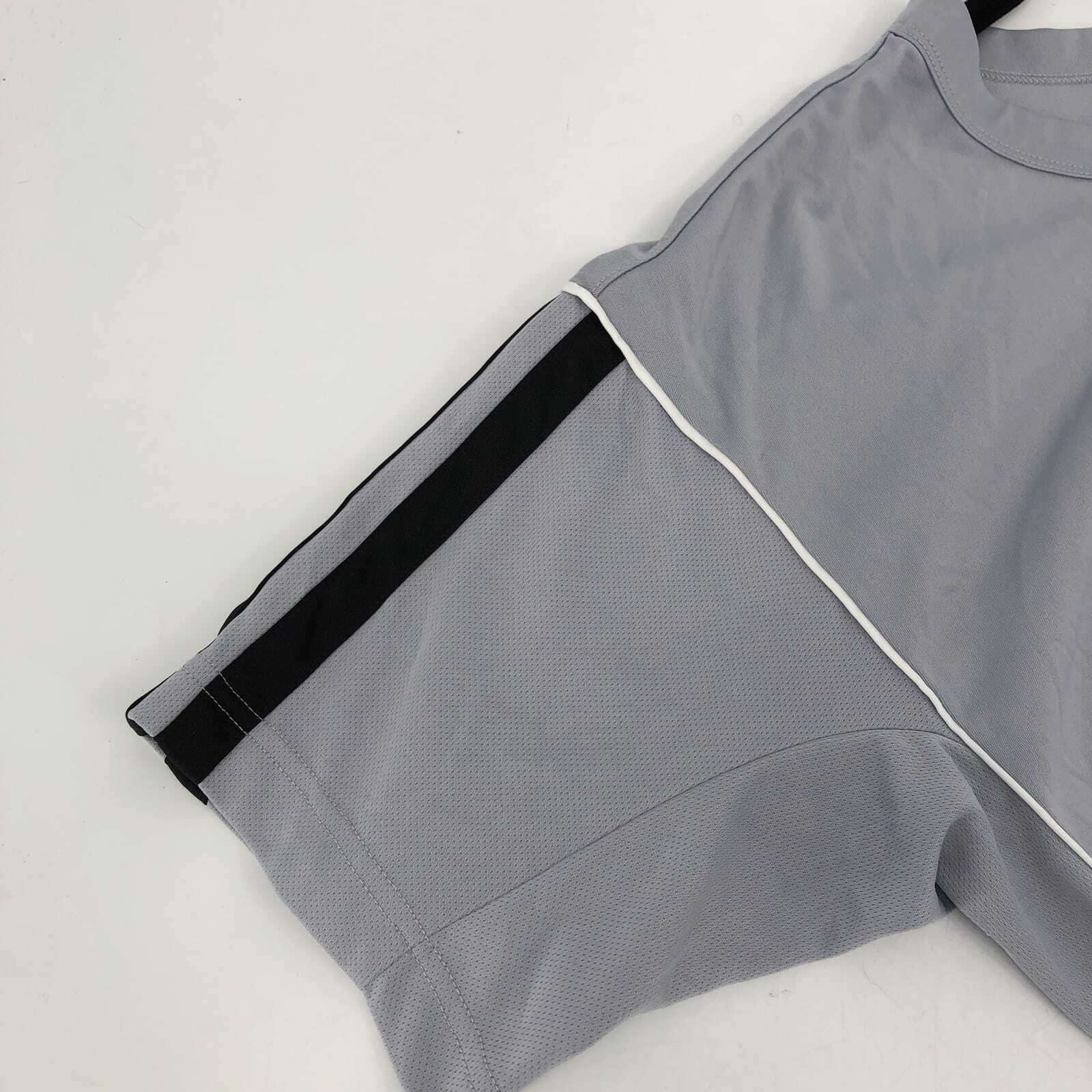 adidas Gray Classic Polyester T-Shirt | Perfect for Any Occasion