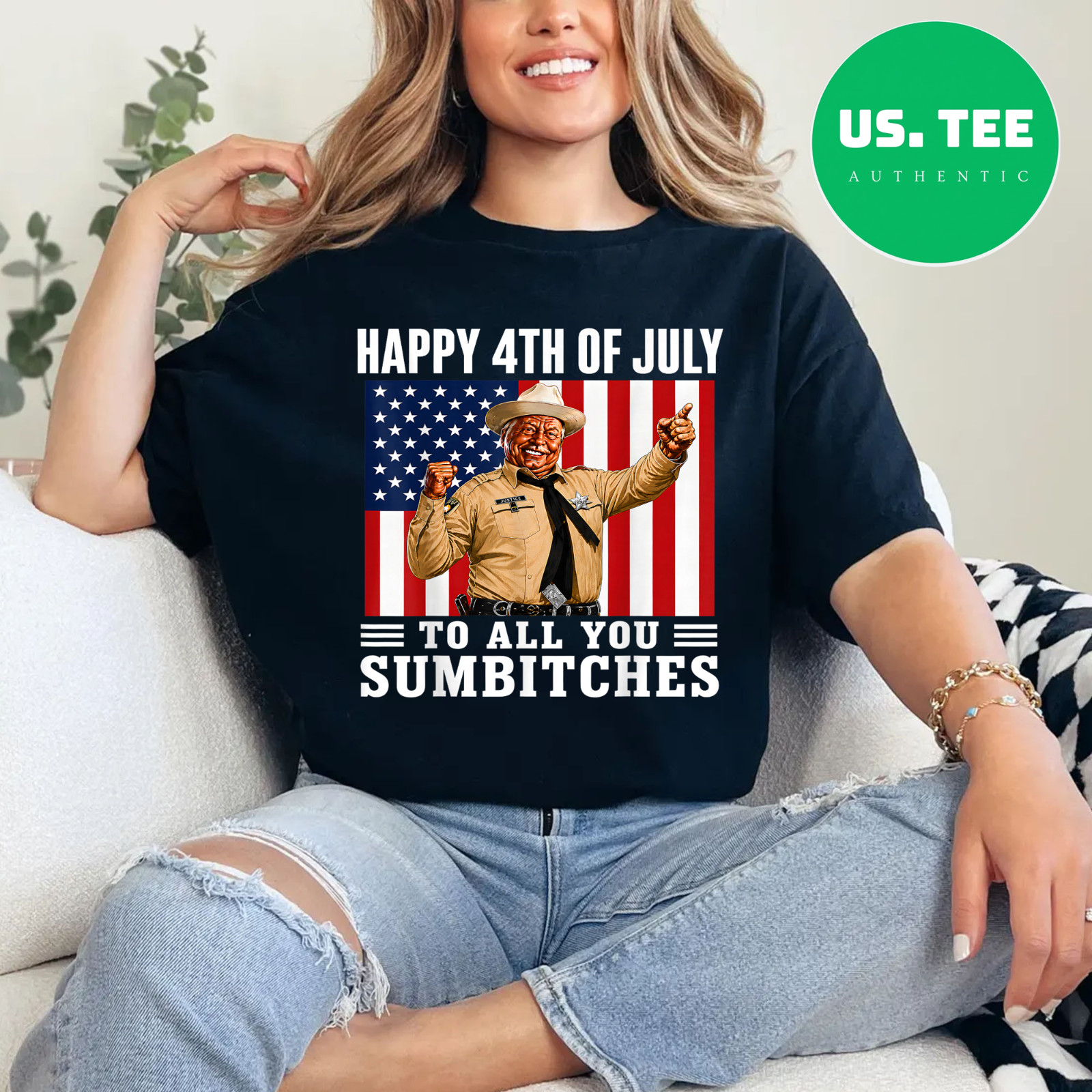 Happy 4th of July to All You Sumbitches T-Shirt