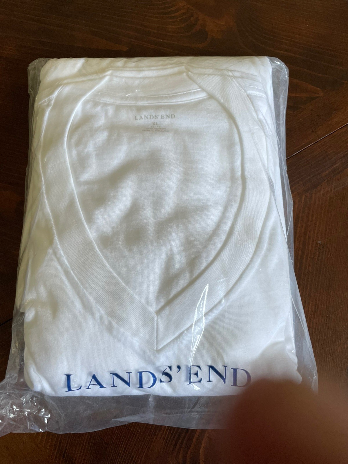 Classic Mens white XL V-Neck T-Shirts 3-Pack XL comfort 100% cotton NEW