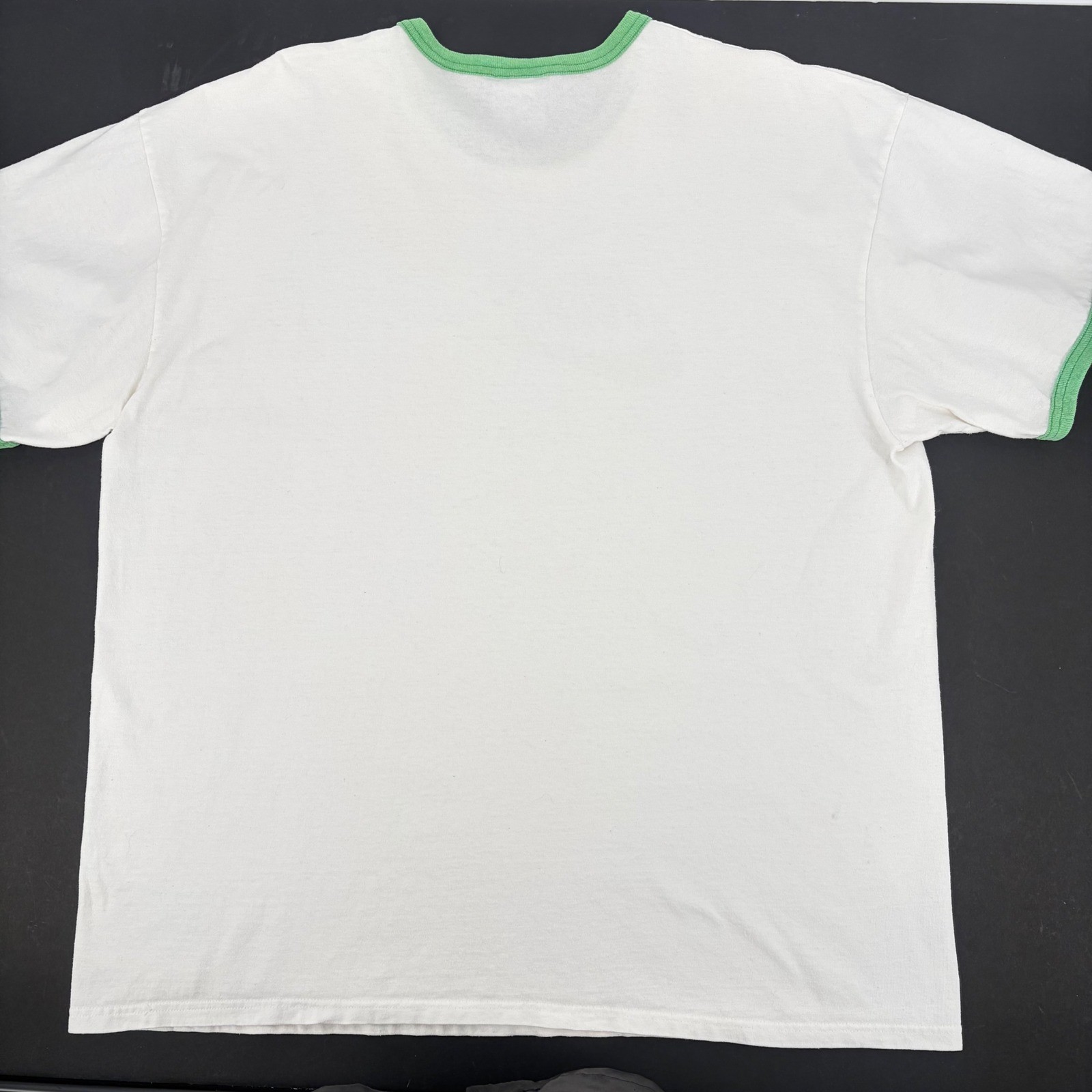 Nike Air Ringer T-Shirt XL White Green Logo Vintage Style Athleisure Iconic