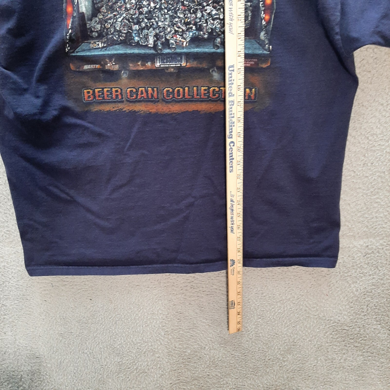 Vintage Delta Shirt Adult Extra Large Blue Redneck Sportsman Humor Outdoors Y2K