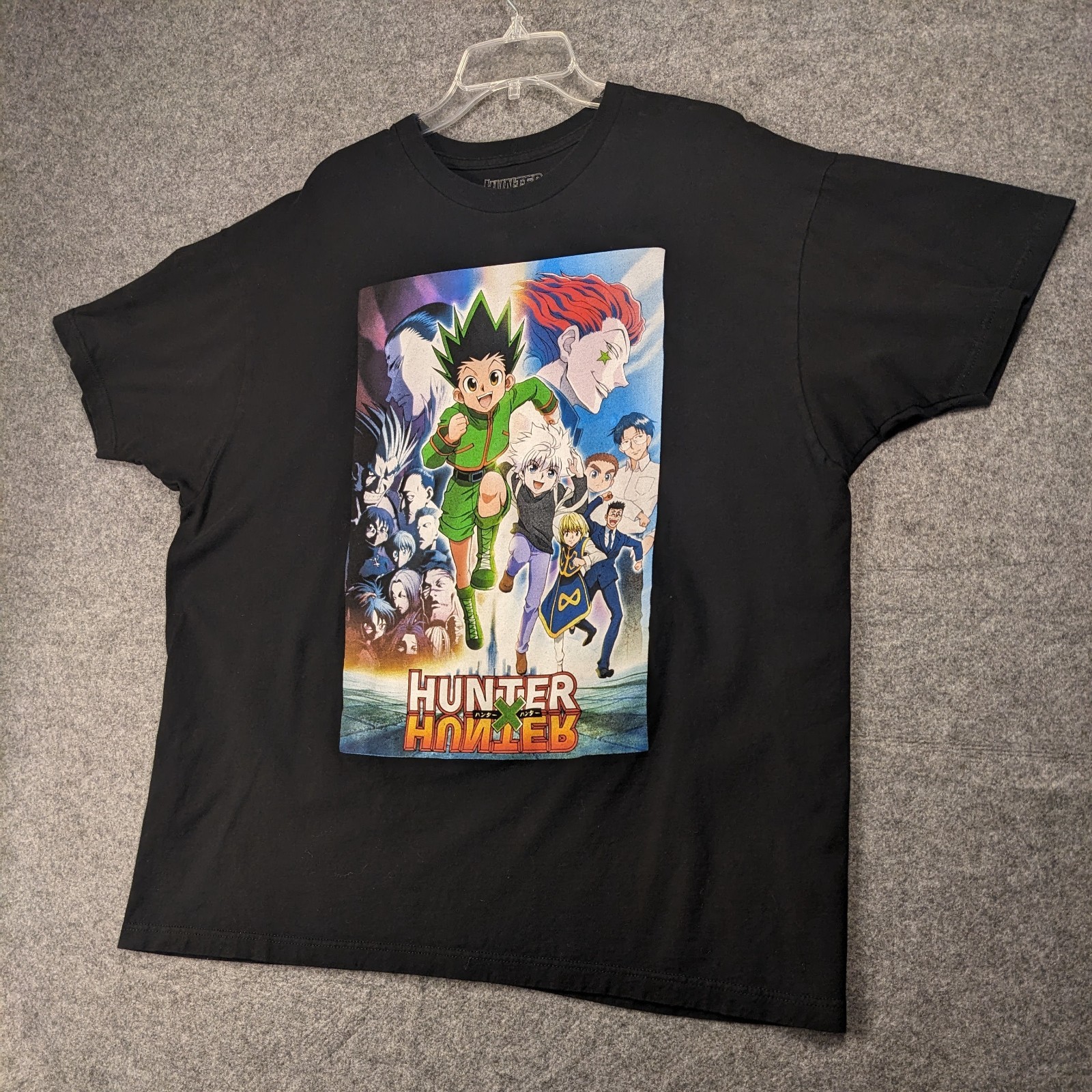Hunter × Hunter graphic tee black men’s XXL