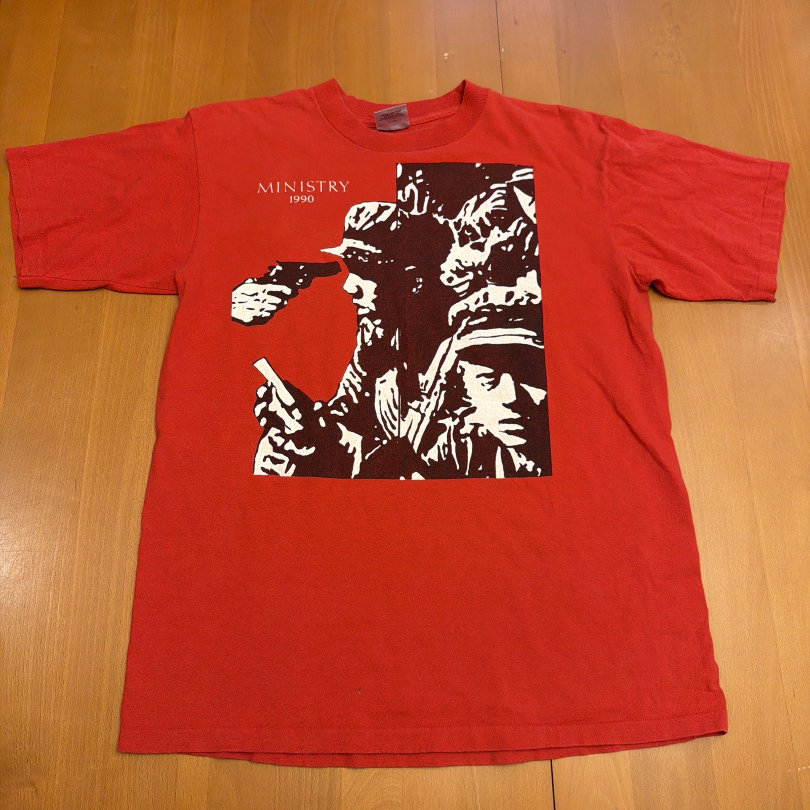 vtg 1990 Ministry shirt orig industial nin kmfdm skinny puppy killing joke goth