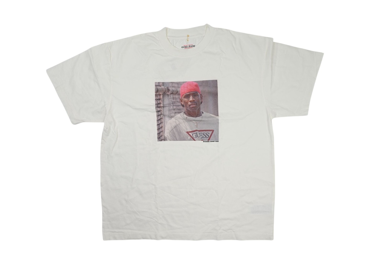 Guess Jeans Allen Iverson Capsule T-Shirt in White