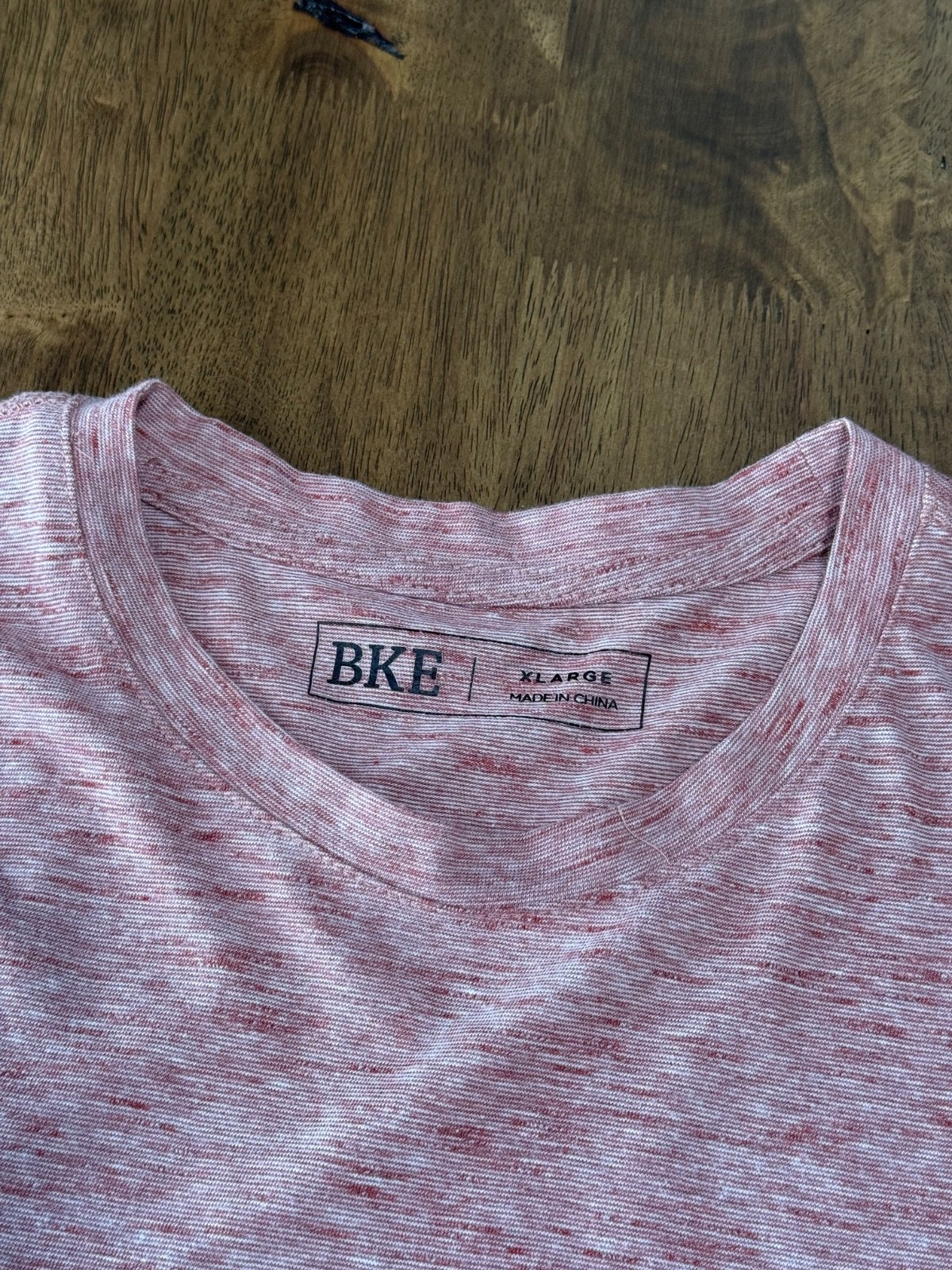 EUC Mens BKE buckle heathered long sleeve tshirt stretch size XL