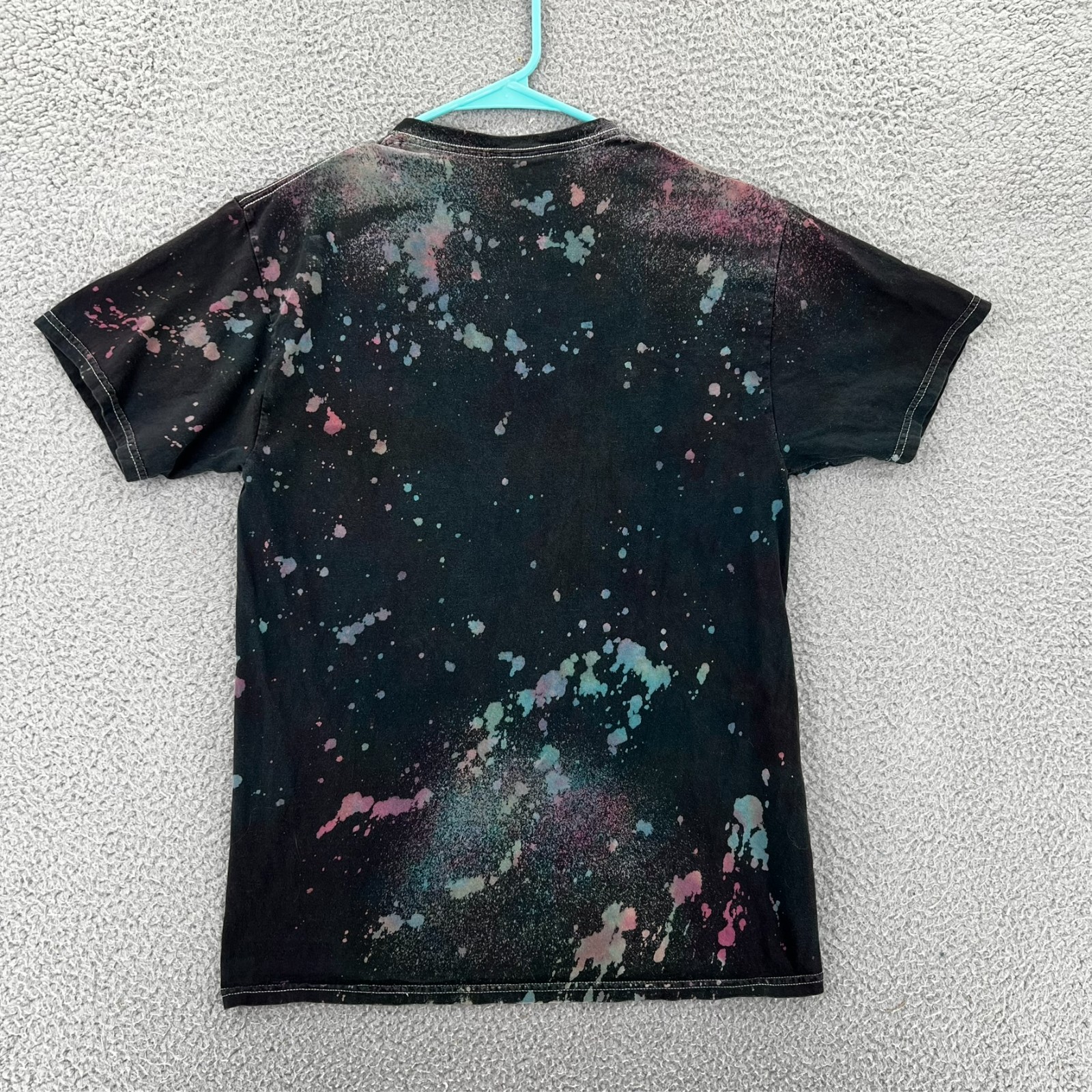 Pink Floyd Men’s Dark Side Of The Moon Prism Splatter Dye Adult T-Shirt Small