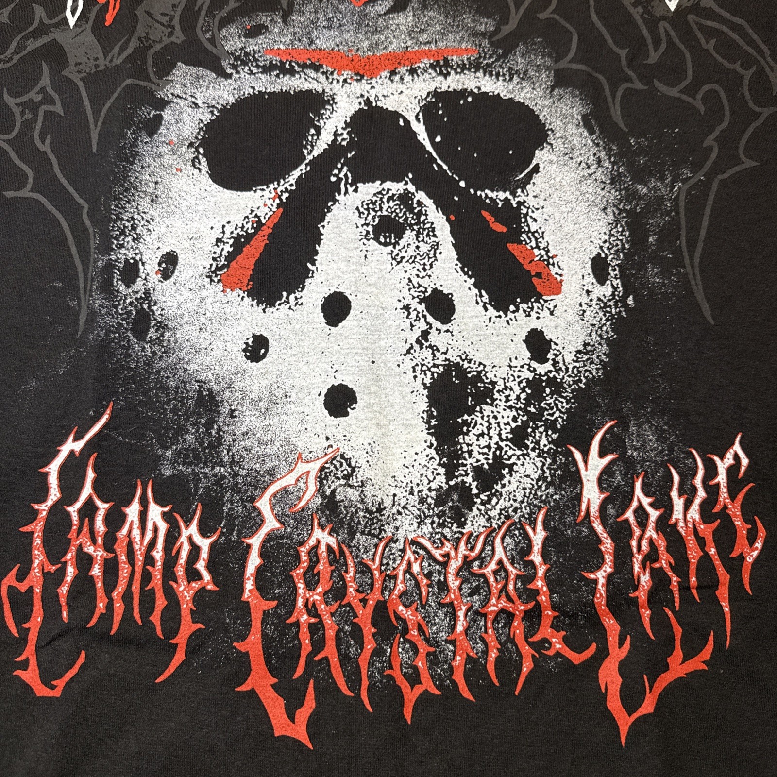 JASON VOORHEES Friday The 13th Mens Size Large T-SHIRT & Kuzos Jason Mask, NWT🔥