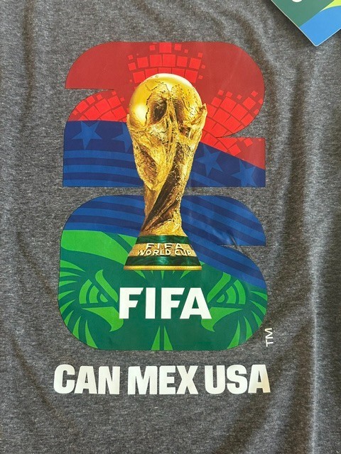 FIFA World Cup Official Licensed Outerstuff T-Shirt NWT Soccer Fan Tee SIZE M