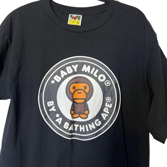 BAPE A Bathing Ape Baby Milo Graphic T-Shirt – XL