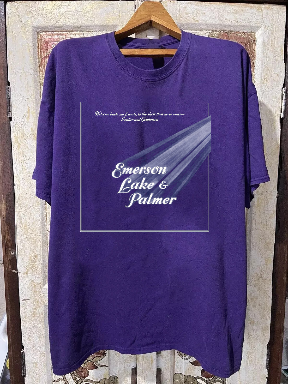 Welcome Back My Friends Emerson Lake & Palmer T Shirt Full Size S-5XL
